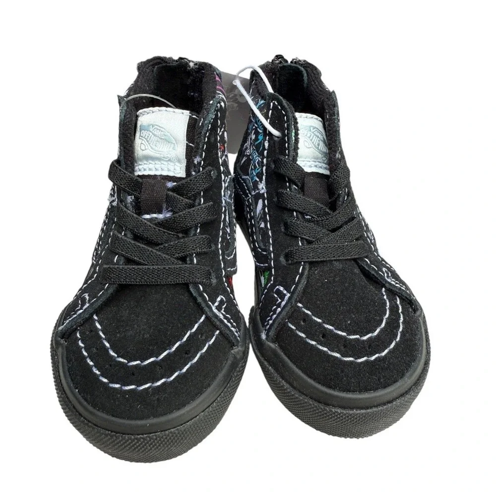 Disney Villains Vans Sk8-Hi Zip Toddler‎ 4C Shoes Mickey Mouse 100th Anniversary